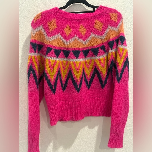 a new day Pink and Orange Crew Neck Sweater - Picture 2 of 4